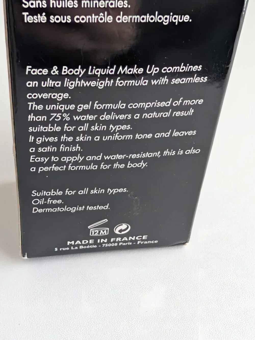 Make Up For Ever Face & Body Liquid Make-up Shade #32 New with Box Discontinued